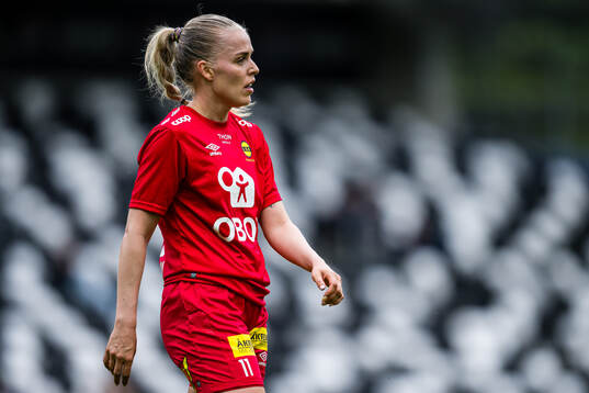 Andrea Karoline Nymo Holmstrøm of LSK Kvinner