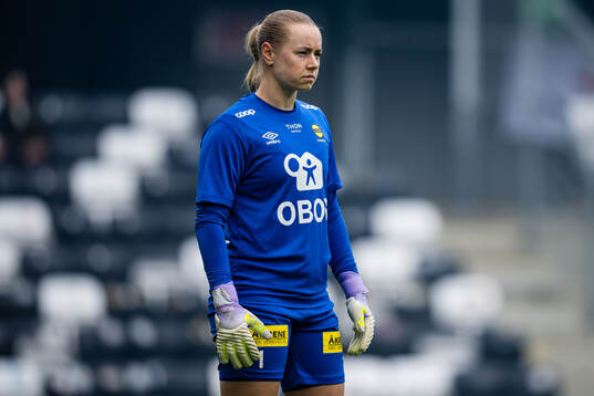 Goalkeeper Klara Thorsrud Sporsem of LSK Kvinner