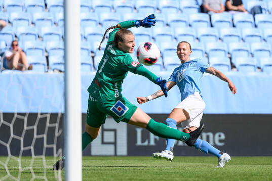 Malmö FFs Nathalie Hoff Persson gör 3-0