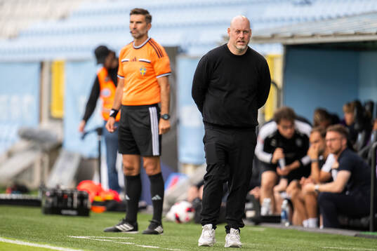 Malmö FFs tränare Jonas Valfridsson