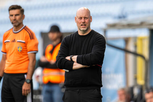 Malmö FFs tränare Jonas Valfridsson