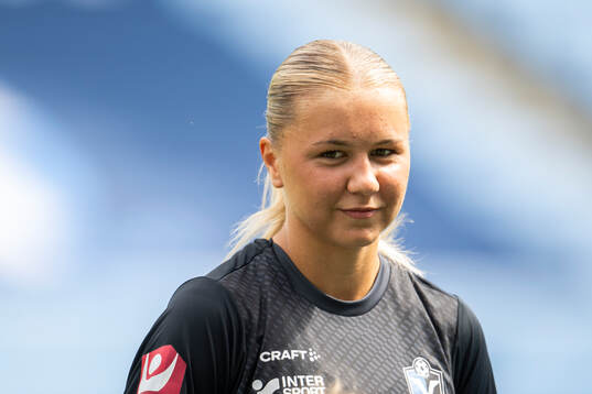 Växjö DFFs målvakt Maja Bay Østergaard