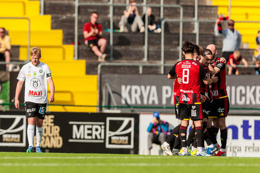 Örebros Kalle Holmberg deppar