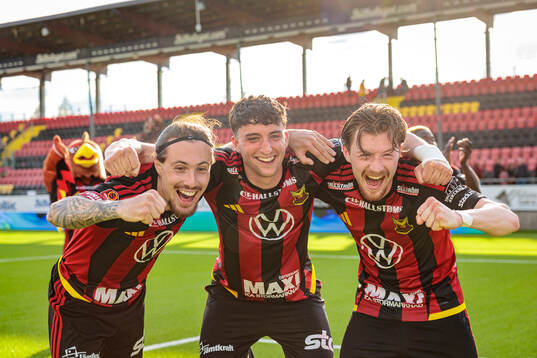 Östersunds Hugo Azzi, Edgar Sarkis Navassardian och Daniel
