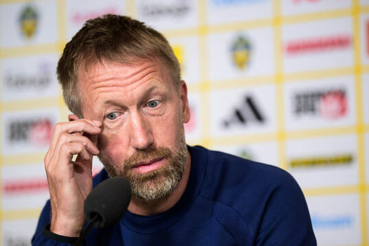 Head coach Graham Potter of the Swedish national football