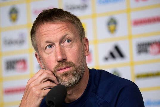 Head coach Graham Potter of the Swedish national football