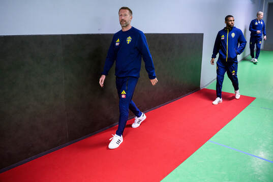 Head coach Graham Potter of the Swedish national football