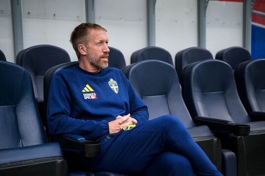 Head coach Graham Potter of the Swedish national football