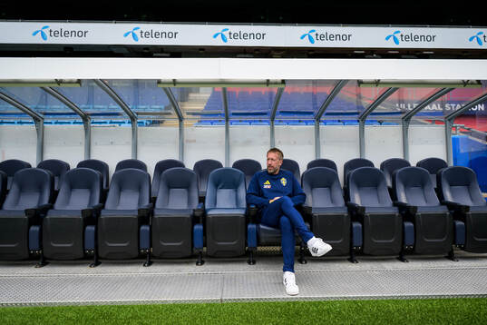 Head coach Graham Potter of the Swedish national football