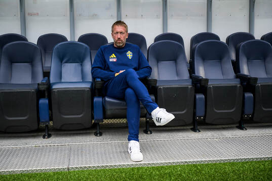 Head coach Graham Potter of the Swedish national football