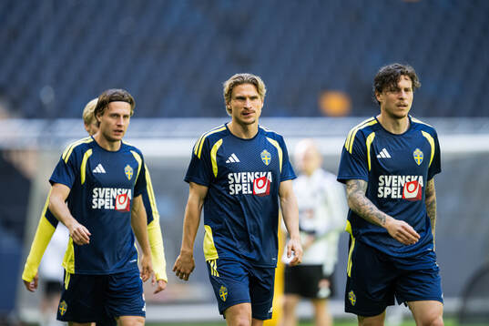 Mattias Svanberg, Carl Starfelt and Victor Nilsson