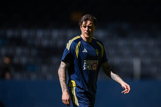Victor Nilsson Lindelöf of the Swedish national football