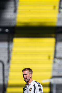Head coach Graham Potter of the Swedish national football