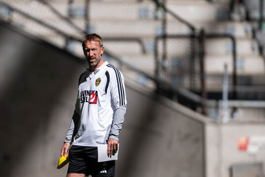 Head coach Graham Potter of the Swedish national football