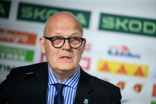 IIHF Council member Viesturs Koziols at an