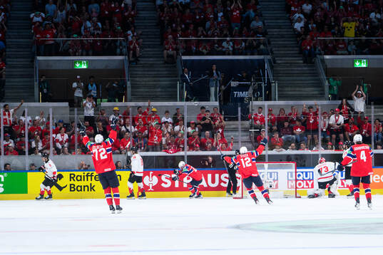 Emilio Pettersen of Norway celebrates