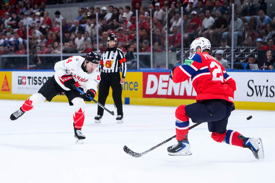 Morgan Rielly of Canada