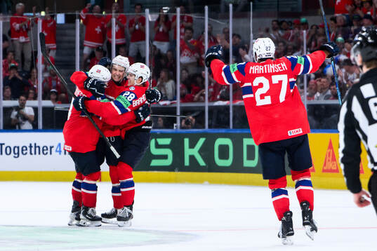 Stian Solberg of Norway celebrates