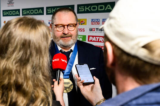 Head coach Petter Thoresen of Norway