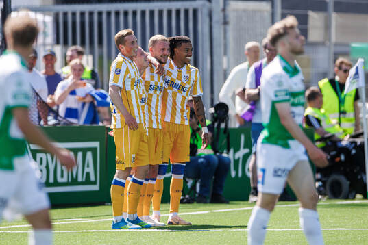 IFK Göteborgs Adam Bergmark Wiberg jublar