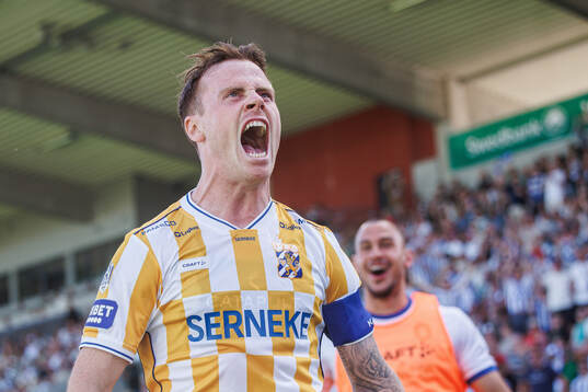 IFK Göteborgs Tobias Heintz jublar