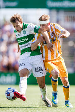 Västerås Herman Magnusson och IFK Göteborgs Benjamin