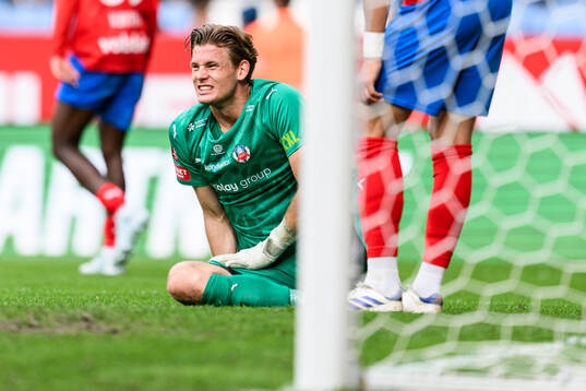 Helsingborgs målvakt Johan Brattberg