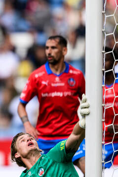 Helsingborgs målvakt Johan Brattberg