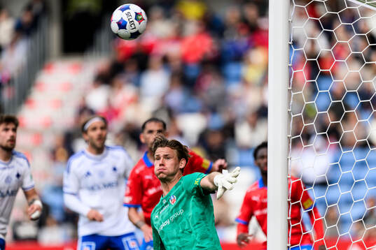 Helsingborgs målvakt Johan Brattberg