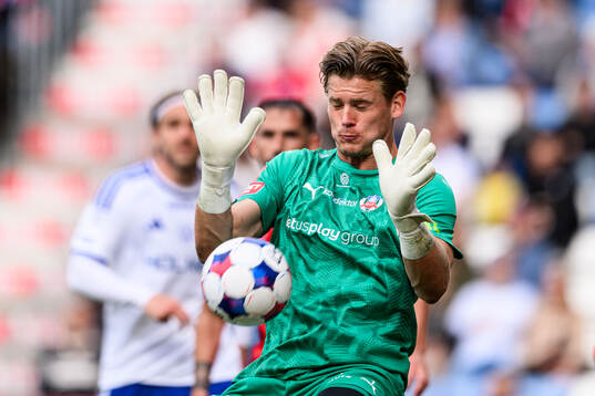 Helsingborgs målvakt Johan Brattberg