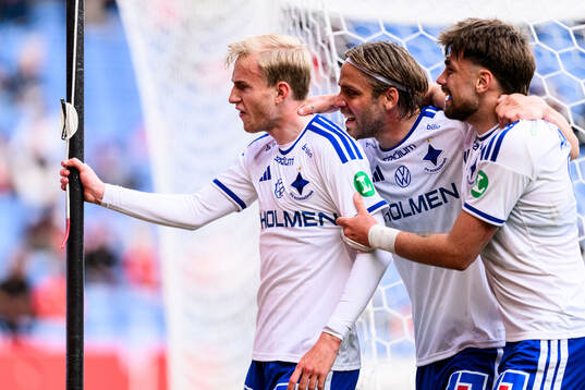 IFK Norrköpings Fabian Holst-Larsen, Christoffer Nyman och