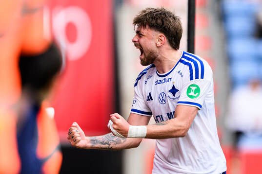 IFK Norrköpings Tim Prica jublar