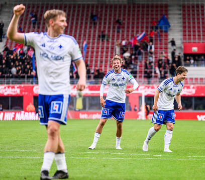 IFK Norrköpings Jonas Bertheussen Weber och Axel Brönner