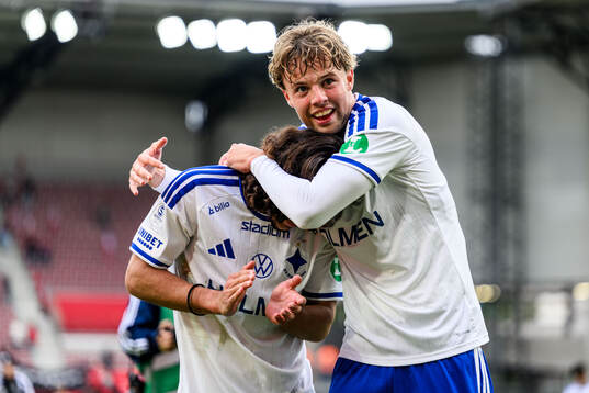 IFK Norrköpings Jonas Bertheussen Weber och Elias Jemal
