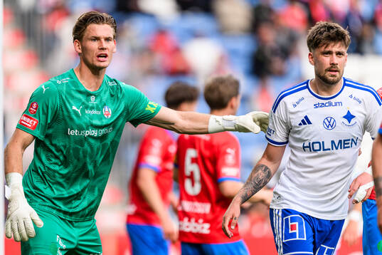 Helsingborgs målvakt Johan Brattberg