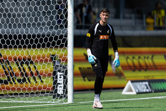 Häckens målvakt Andreas Linde