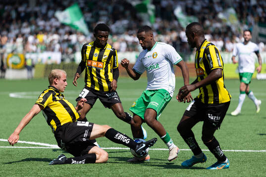 Häckens Harry Hilvenius, Abdoulaye Doumbia och Brice
