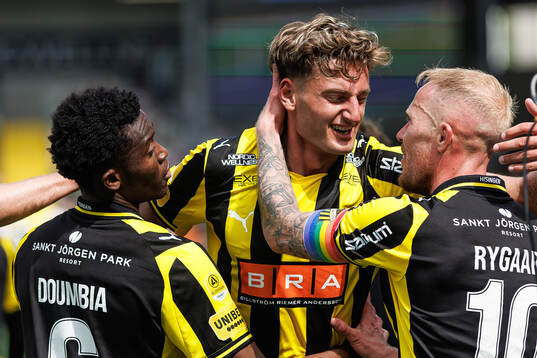 Häckens Silas Andersen jublar