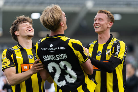 Häckens Gustav Lindgren, Olle Samuelsson och Julius