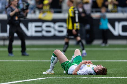 Hammarbys Frederik Winther deppar