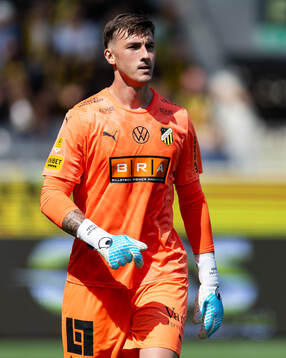 Häckens målvakt Andreas Linde