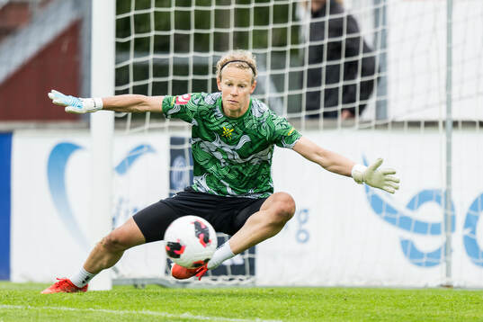 Hammarbys målvakt Cajsa Andersson
