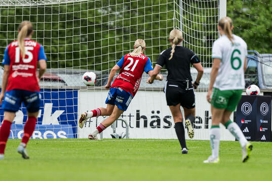 Vittsjös Milla Larsson gör 1-1