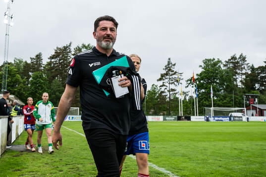 Vittsjös tränare Mladen Blagojevic