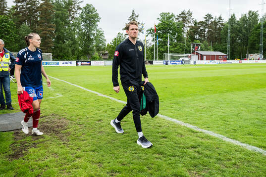 Hammarbys tränare William Strömberg