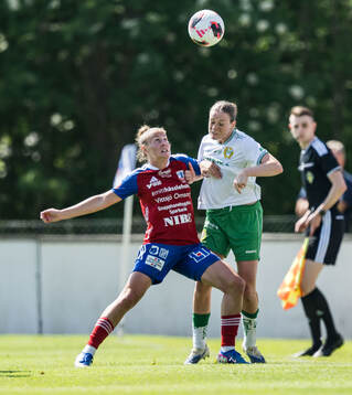 Vittsjös Nellie Persson och Hammarbys Vilma Emilia Koivisto