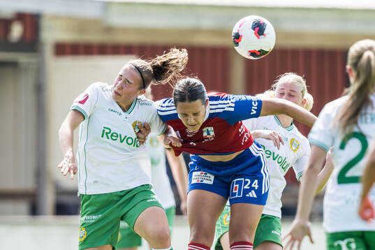 Hammarbys Vilma Emilia Koivisto och Vittsjös Daniela Galic