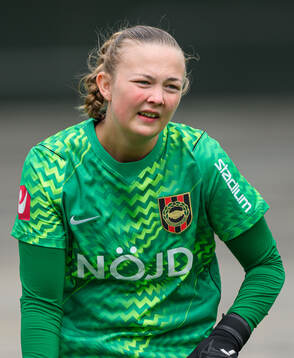 Brommapojkarnas målvakt Clara Ekstrand