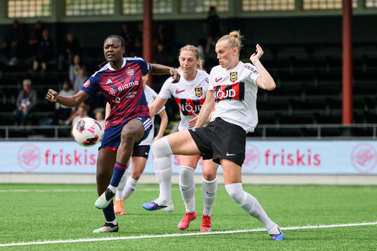 Rosengårds Anam Imo och Brommapojkarnas Amanda Wulff