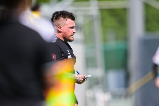 Kristianstads tränare NIk Chamberlain